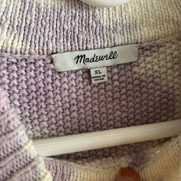 Madewell Tie-Dye Puff-Sleeve Sweater Size XL - Picture 4 of 6